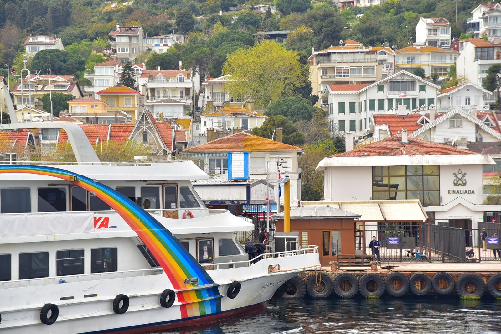 Kınalıada Walking Route through Mid-Century Summer Homes to Christos Monastery with 2026 Ferry Tips